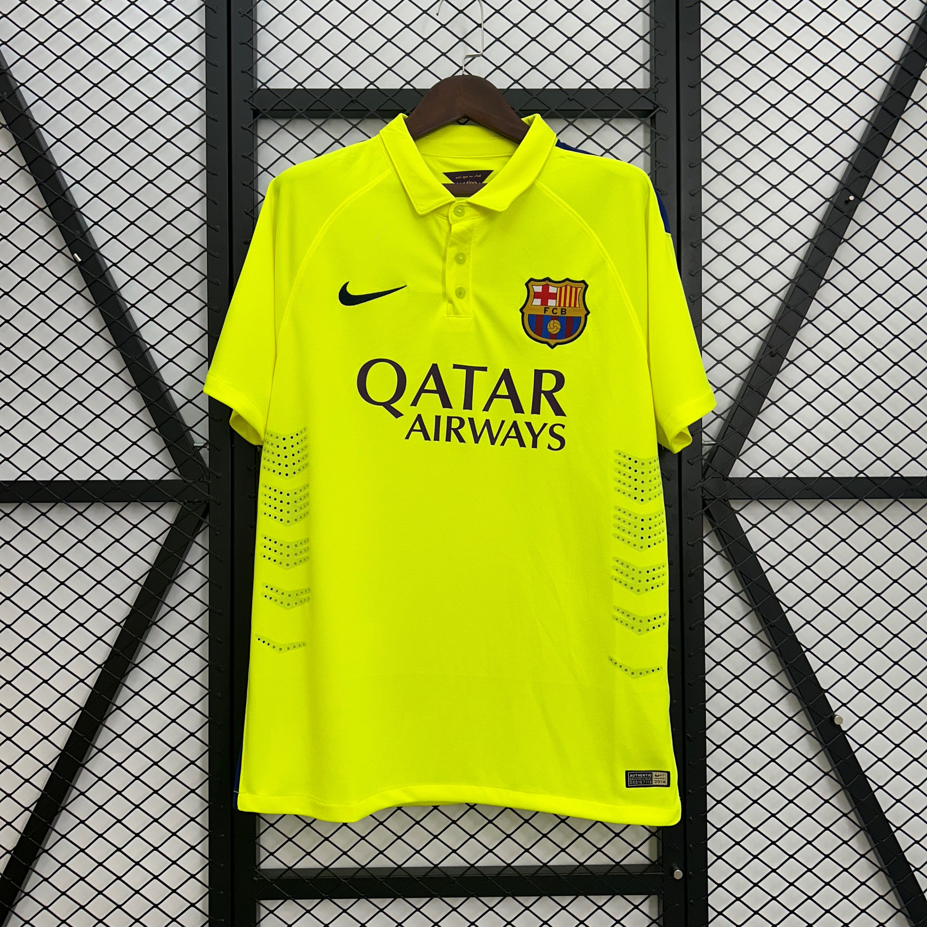 Camiseta Barcelona Tercera equipo Retro 2014-2015